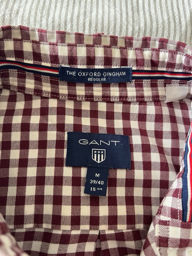 Camisa GANT cuadros M