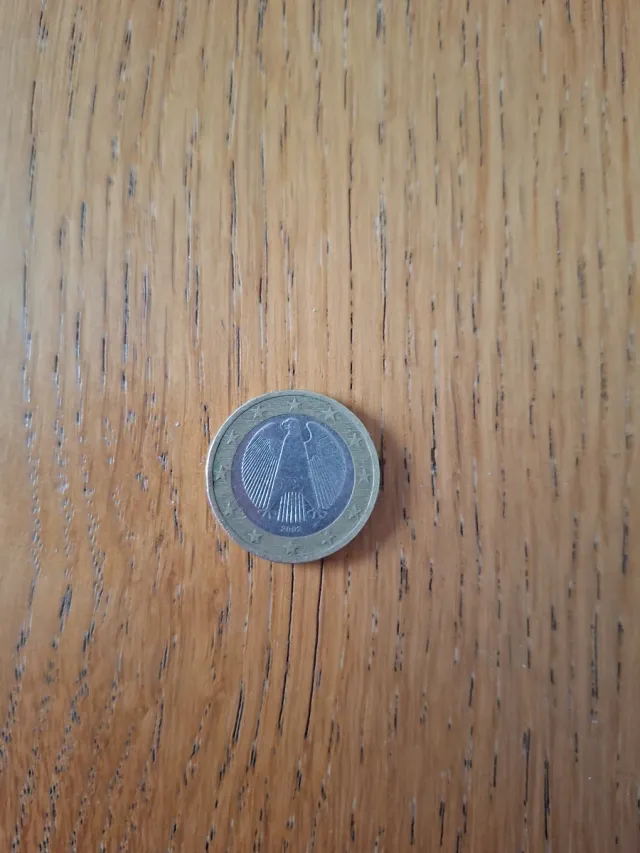 Moneda 1 Euro Alemania 2002