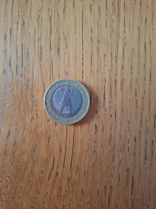 Moneda 1 Euro Alemania 2002