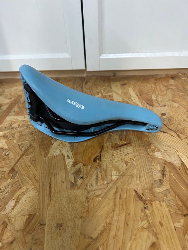 Sillín Bici Azul Fixie BMX Ciudad origin 8