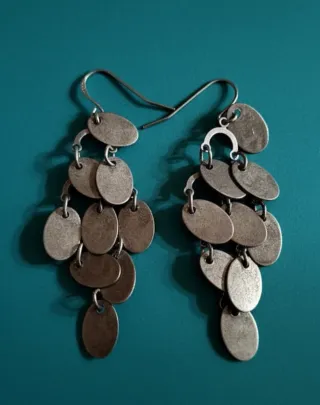 Set Pendientes círculos mate