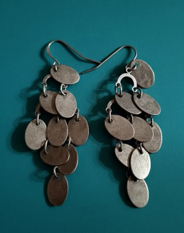 Set Pendientes círculos mate