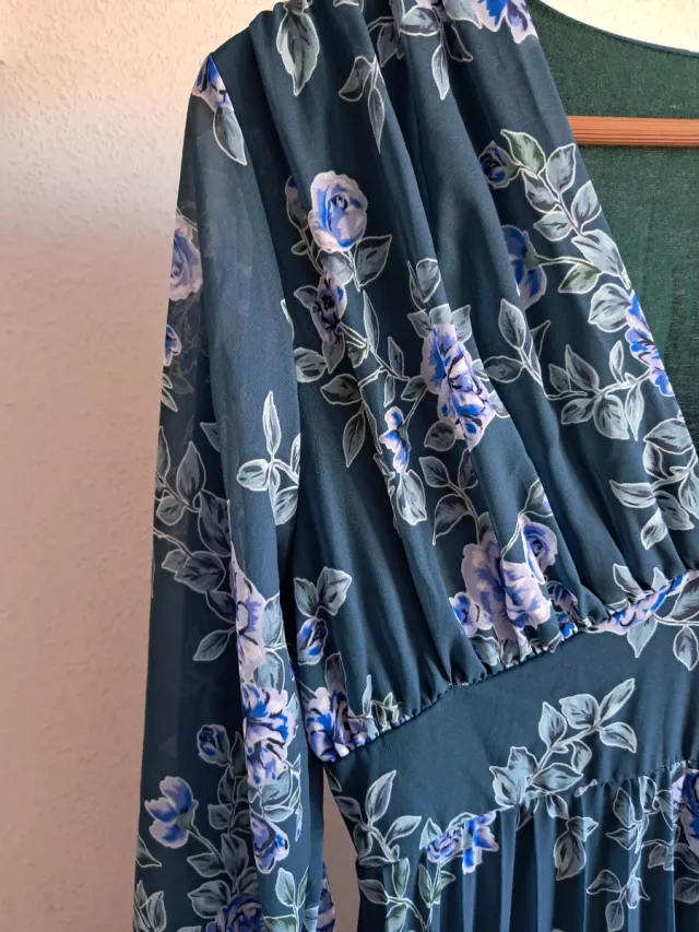 Vestido Polin et moi floral manga larga