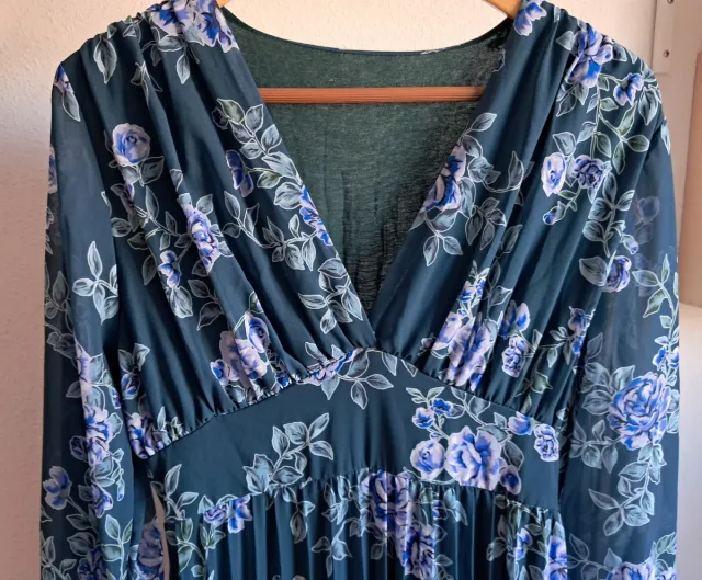 Vestido Polin et moi floral manga larga