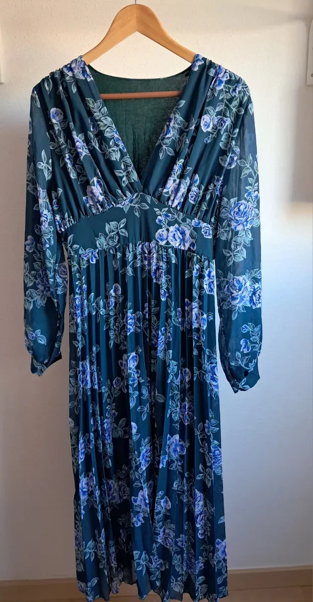 Vestido Polin et moi floral manga larga