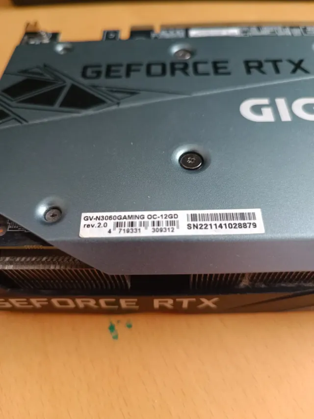 Gigabyte RTX 3060 12GB Gaming OC