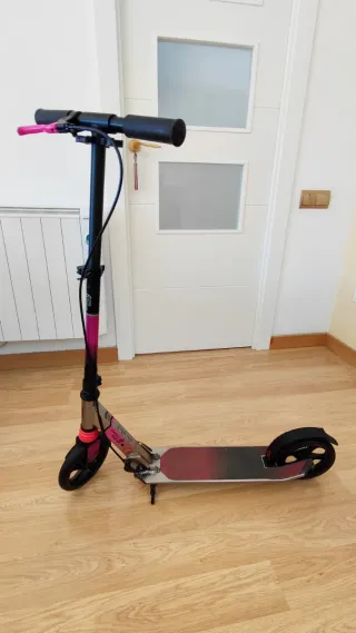 Patinete Oxelo MID 9 Rosa.