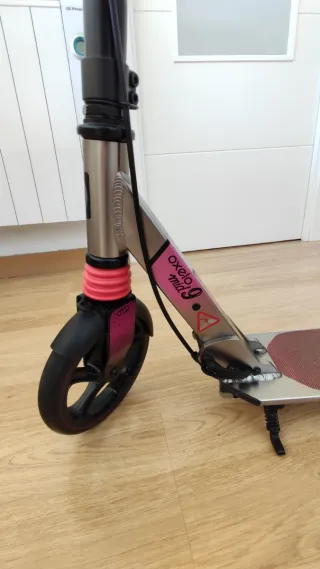 Patinete Oxelo MID 9 Rosa.