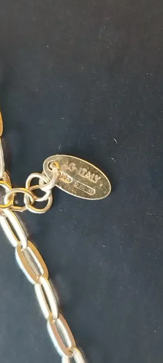 Collana Amen argento 925 con cuore e angelo.