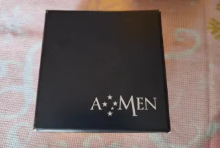 Collana Amen argento 925 con cuore e angelo.