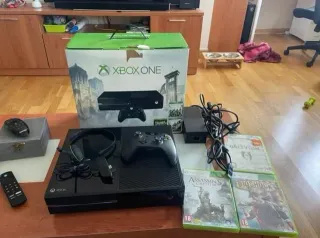 XBox One con SSD 500 gb con 3 juegos y accesorios