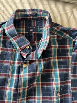 Camisa GANT cuadros Talla M
