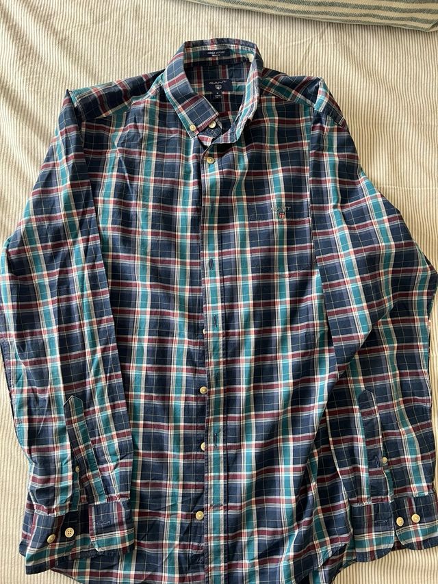Camisa GANT cuadros Talla M