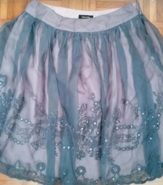 Vestido rojo Vestido sfera Falda tintoretto