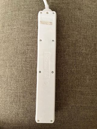 Regleta 6 enchufes con interruptor