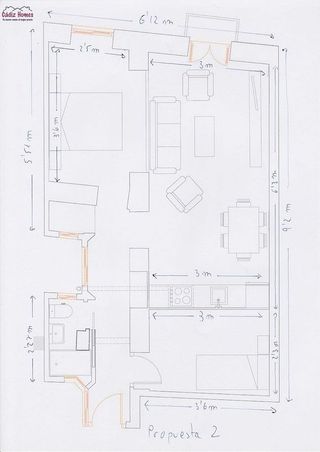 Piso en venta en Centro Histórico - Plaza España en Cádiz