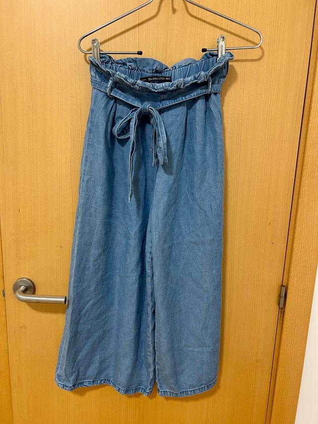 Pantalón azul Bershka