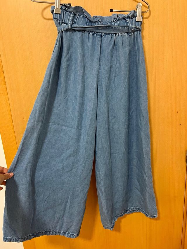 Pantalón azul Bershka