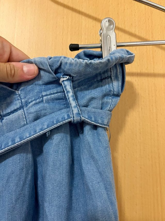 Pantalón azul Bershka