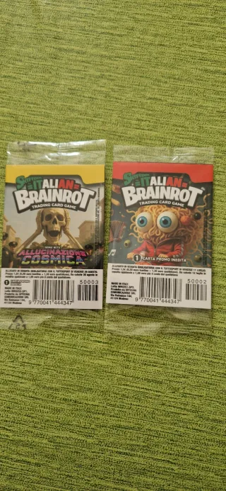 Carte promo Brainrot più altre carte