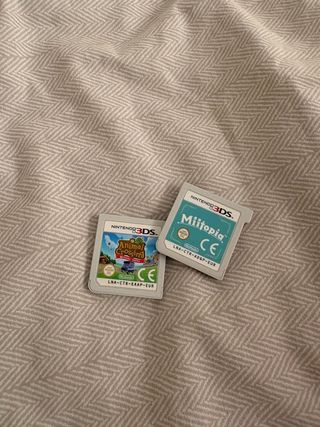 Juegos Nintendo 3DS: Animal Crossing y Miitopia