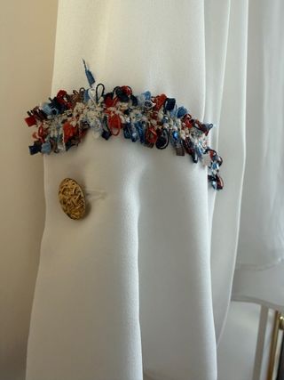 Blusa Zara Blanca con Detalles