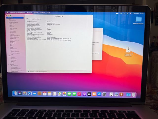 MacBook Pro Retina 15 16GB 1TB SSD (2014)
