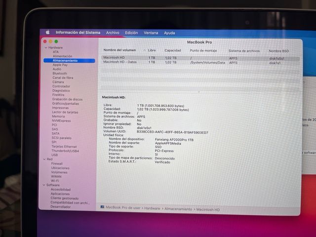 MacBook Pro Retina 15 16GB 1TB SSD (2014)