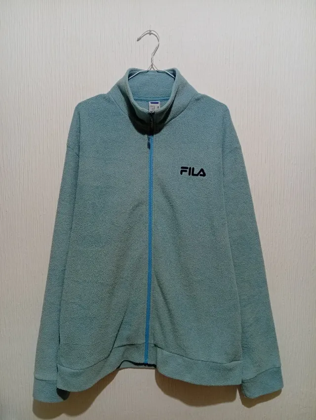 Fodera in pile Fila blu chiaro, taglia XL