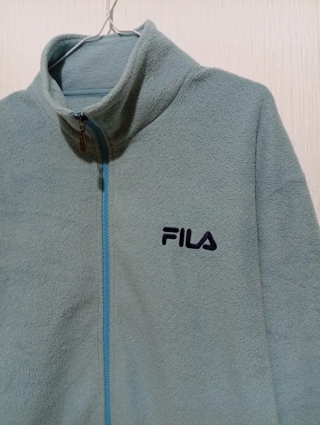 Fodera in pile Fila blu chiaro, taglia XL