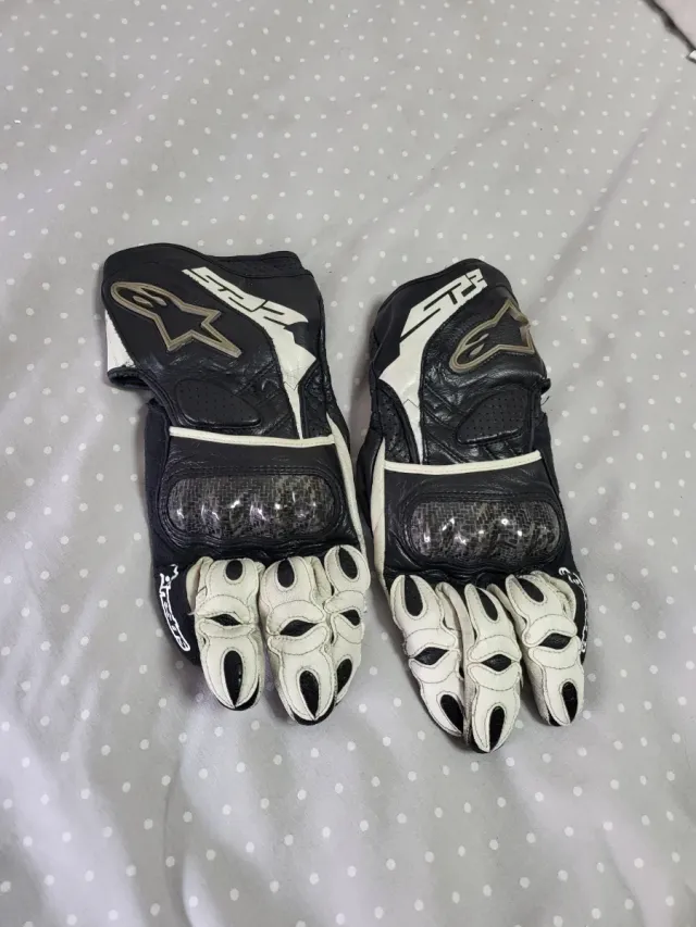 Guantes M Alpinestars SP2 Negro/Blanco