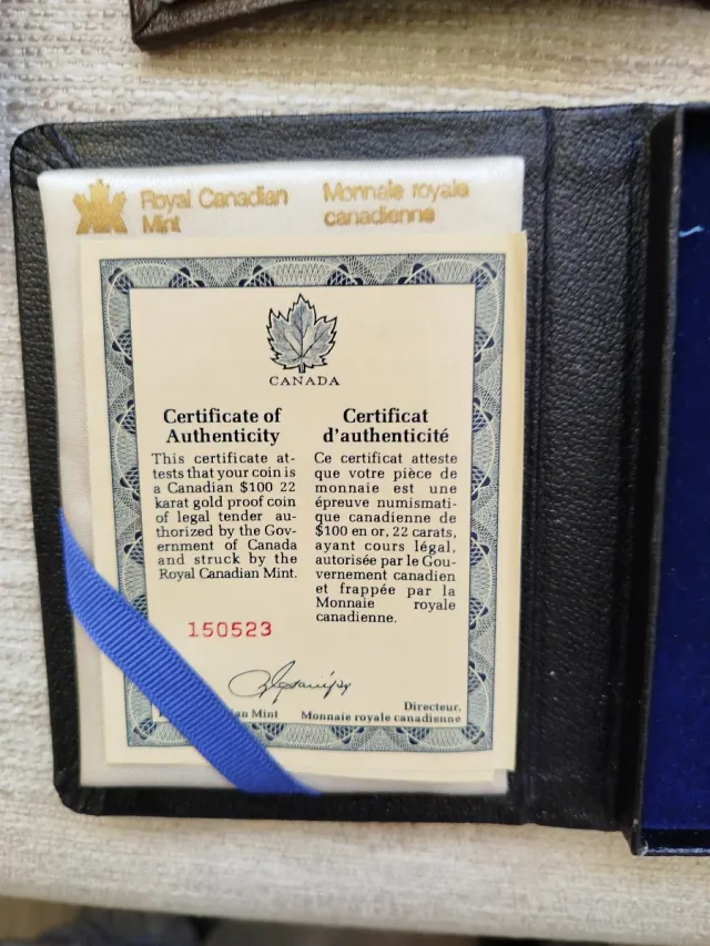 7 Estuches Monedas Canadá Hoja de Arce