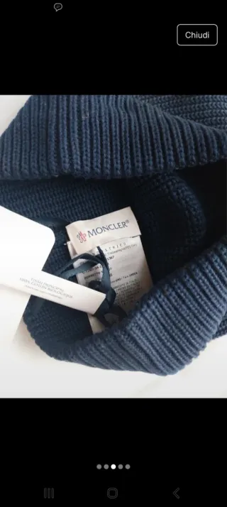 Moncler Cappello e Sacca