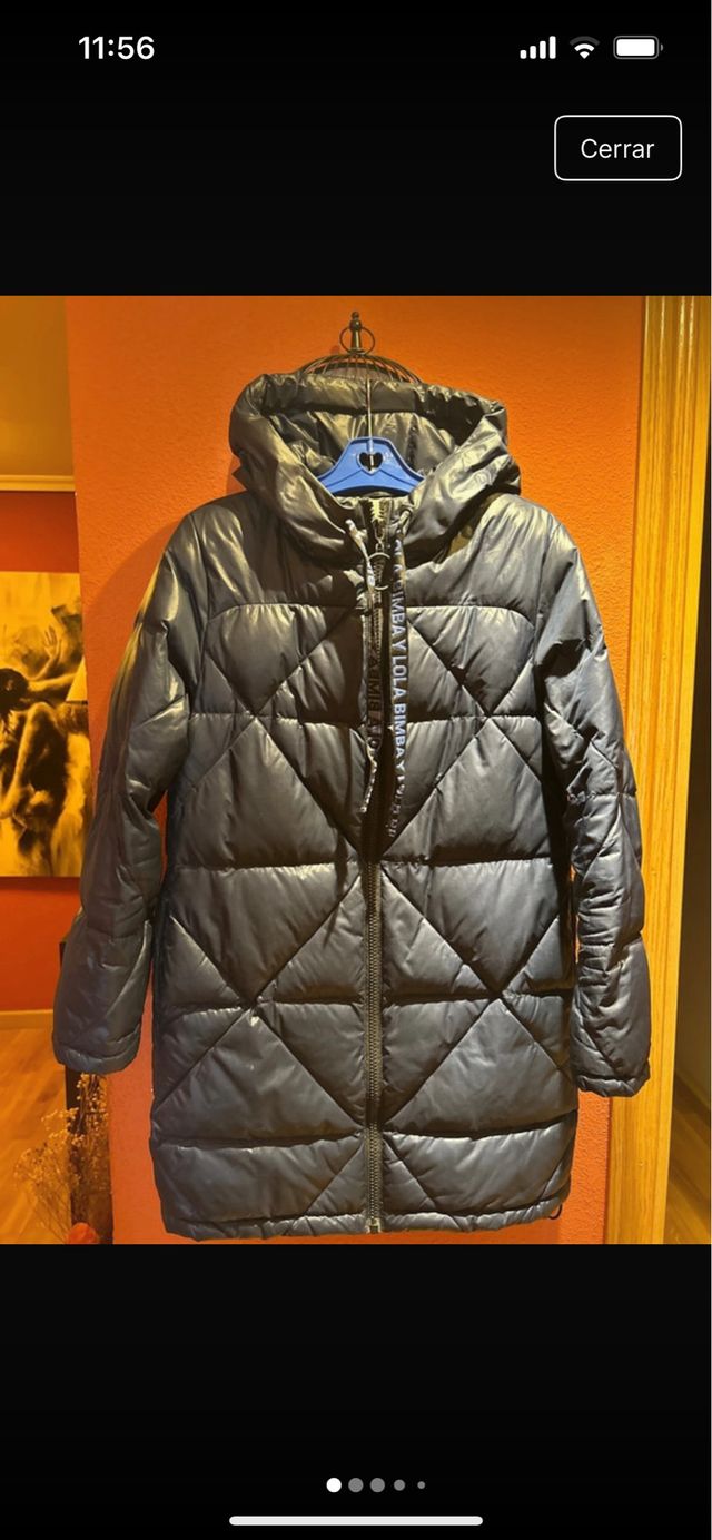 Abrigo Bimba y Lola plumífero Talla XS