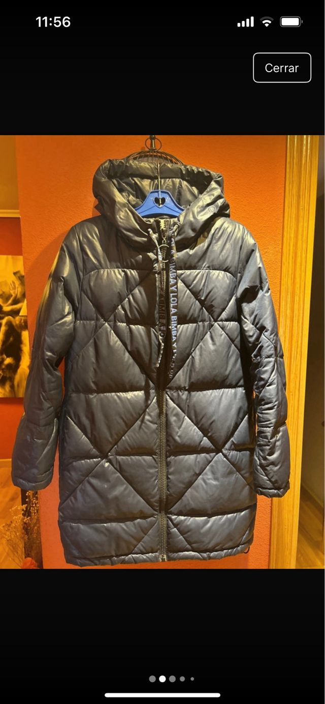 Abrigo Bimba y Lola plumífero Talla XS