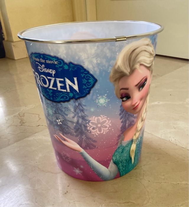 Papelera Frozen Anna y Olaf