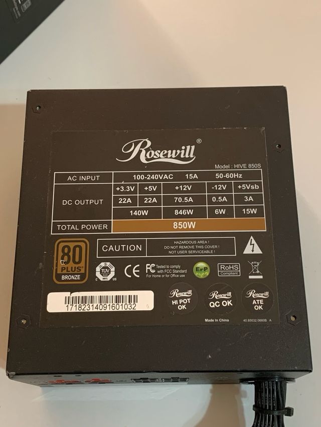 Lote 3 Fuentes Alimentación