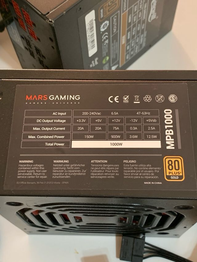 Lote 3 Fuentes Alimentación