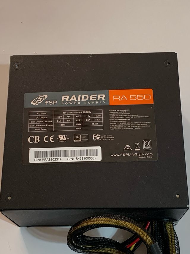 Lote 3 Fuentes Alimentación