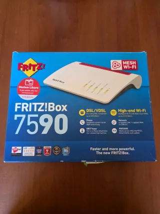 FRITZ!Box 7590 Router Wi-Fi Modem DSL nuovo