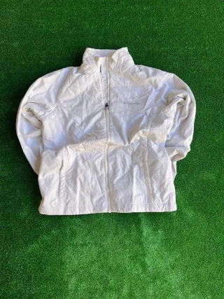 Abrigo Columbia Blanco Bordado Omni-heat