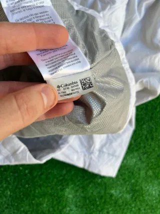 Abrigo Columbia Blanco Bordado Omni-heat