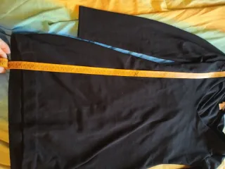 Tubino nero manica lunga tg S