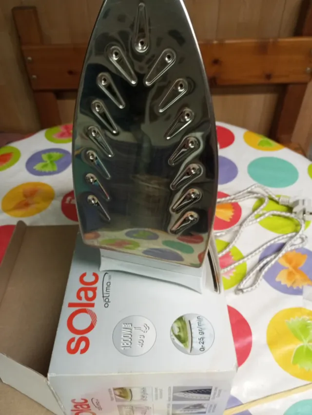 Plancha de vapor Solac Optima 1800W