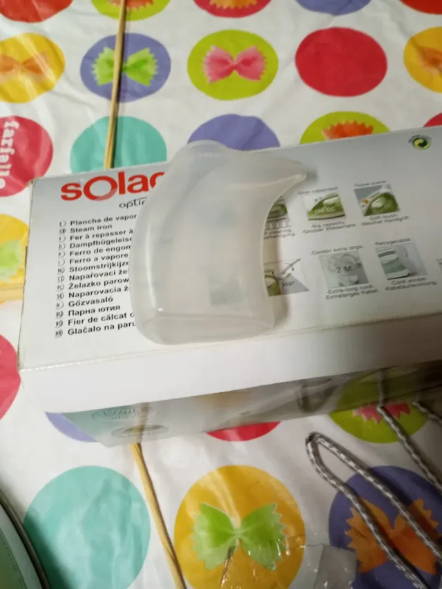 Plancha de vapor Solac Optima 1800W