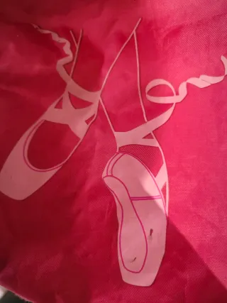 Bolsa de Danza Sansha Rosa y Negra