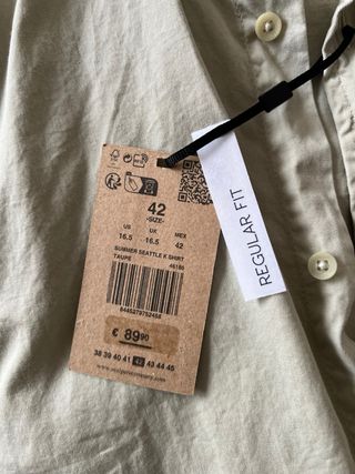 Camisa verde Scalpers Talla L