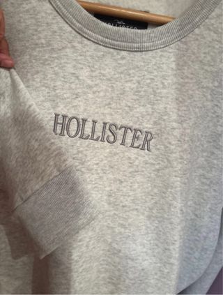 Sudadera Hollister Gris