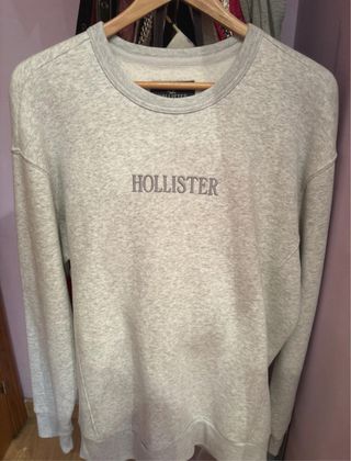 Sudadera Hollister Gris