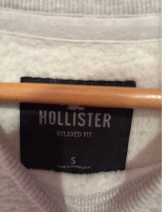 Sudadera Hollister Gris